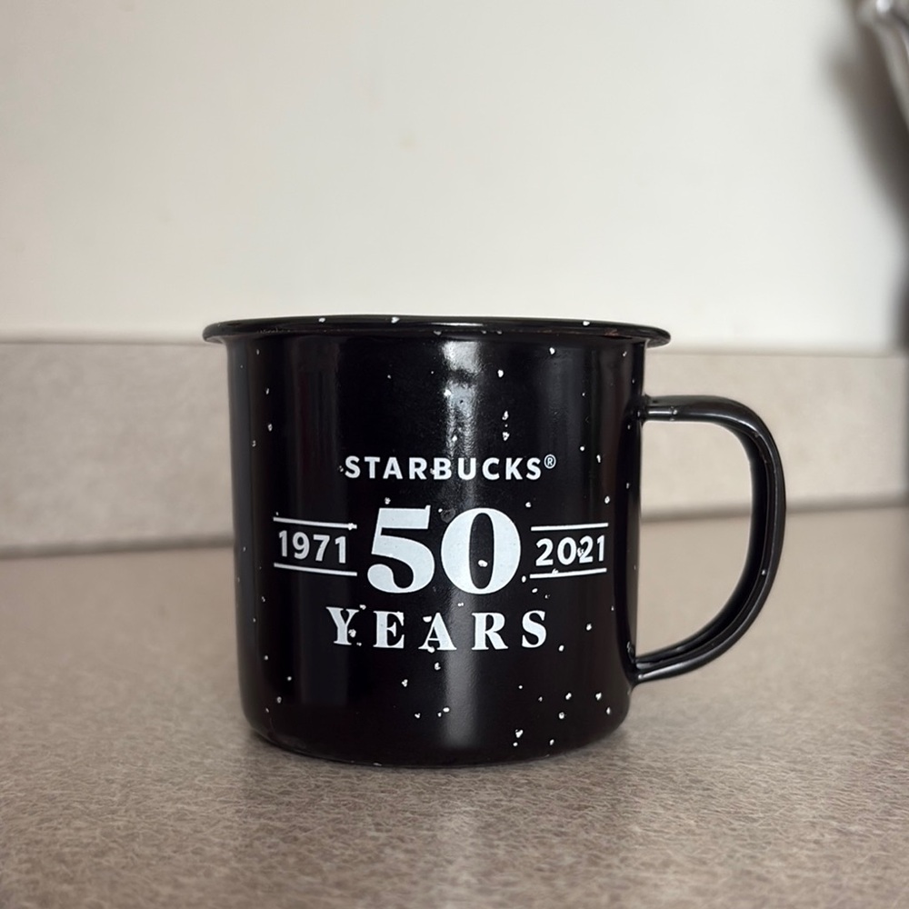 Starbucks Black Anniversary Espresso Cup